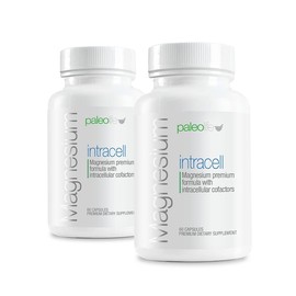 Premium Magnesium INTRACELL - 500 mg - 120 Capsules (2-Pack)