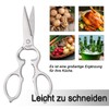 Kitchen Scissors, Multi-Purpose Kitchen Scissors, 20 cm Stainless Steel Multifunctional