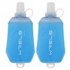 WRELS 200ml/350ml/500ml Collapsible Soft Flask,BPA Free Folding Soft Water Bottle