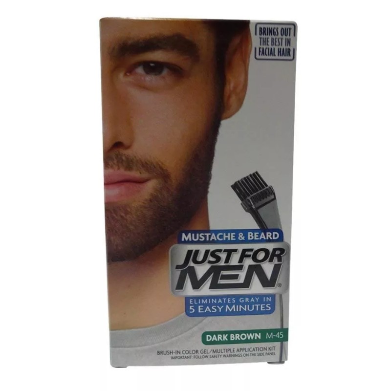 Just For Men Easy Brush-in Color For Mustache & Beard