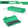 1/2 Drive Deep Impact Socket Set, 12 Piece Metric Socket