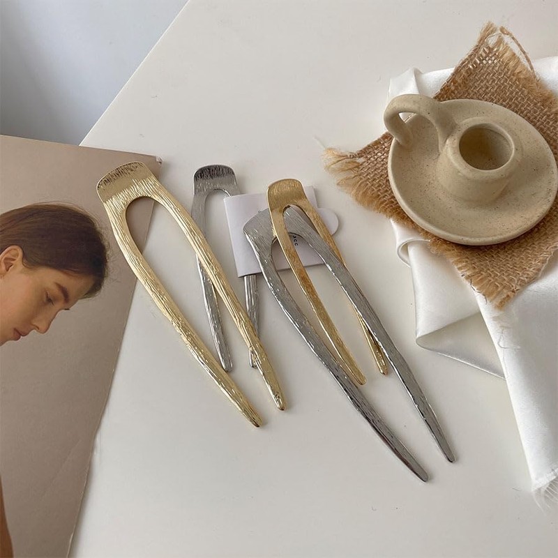 Nakanoya U-pin Metal Metal U-shaped Pin U-shaped Comb Hair Pin