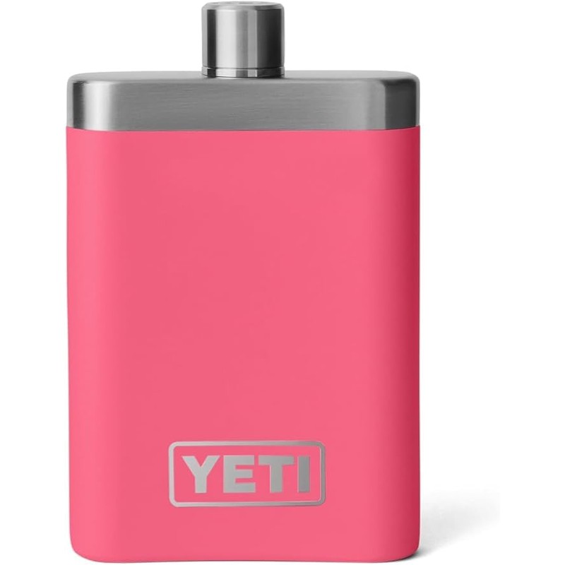 YETI Rambler Hip Flask, Tropical Pink, 7 oz