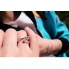 925 Sterling Silver Aeroplane Ring with Sparkling Zircons - High