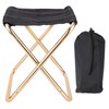 Outdoor Lightweight Aluminium Alloy Folding Stool Portable Mini Fishing Camping