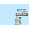 doodlecards Funny Son in Law Birthday Card Medium Size with