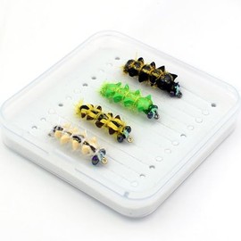 YAZHIDA Fly Fishing Flies, Simulated Insects, (Caterpillar)