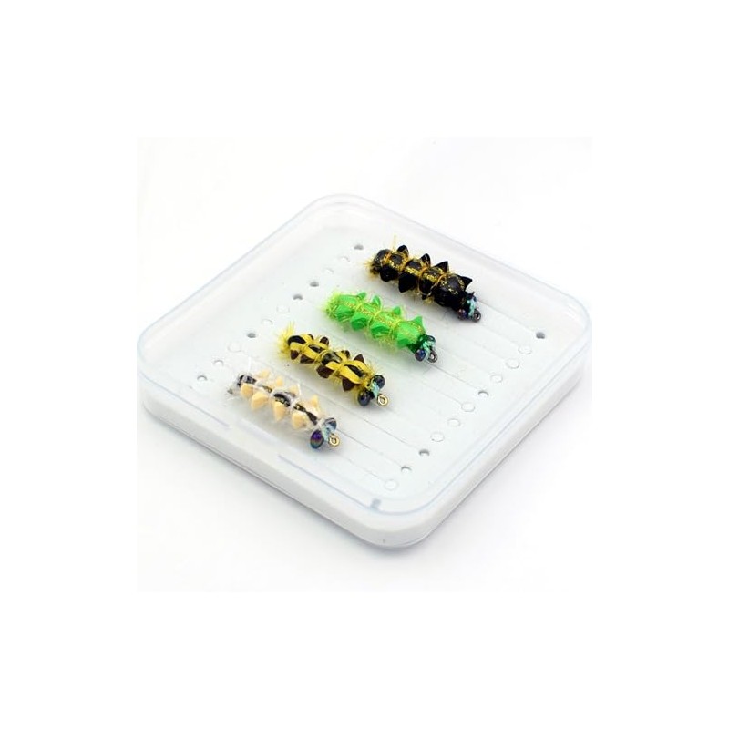 YAZHIDA Fly Fishing Flies, Simulated Insects, (Caterpillar)