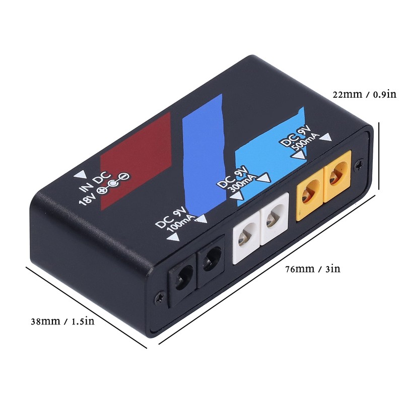 Pedal Power Supply Electric Guitar Effect Board Short Circuit Protection