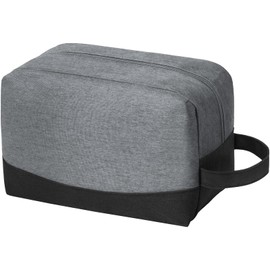 Vorspack Travel Toiletry Bag - Water Resistant Dopp Kit Large Travel Bag for Toiletries, Accessories - Black