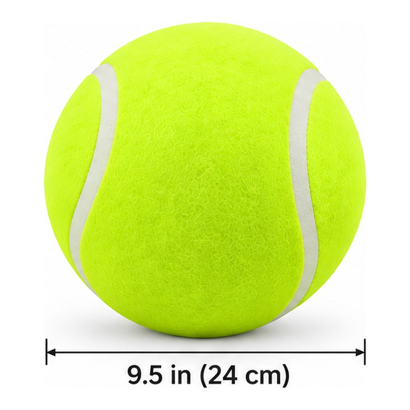 Giant Inflatable Tennis Ball for Dogs – 7 & 9.5