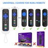 Remote for Roku TV & Cover for Sharp Roku Remote,