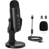 Micro USB, k66 Pink Microphone condensateur Cardiode pour PC Smartphone