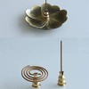 ANCLLO Incense Burner Gourd Type Design Coil Incense Holder Stick