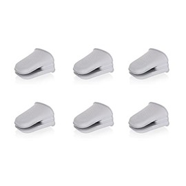 YBM Home Mini Silicone Mitt Potholder for Kitchen Cooking and Baking, Heat Resistant Oven Gloves Help Grip Hot Pots Safely, 1203vc-6