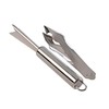 Wixine 2Pcs Stainless Steel Pineapple Peeler Remover Fruit Slicer Eye