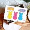 Bablira Funny Bunny Easter Card for Men Women, Peeps Pun