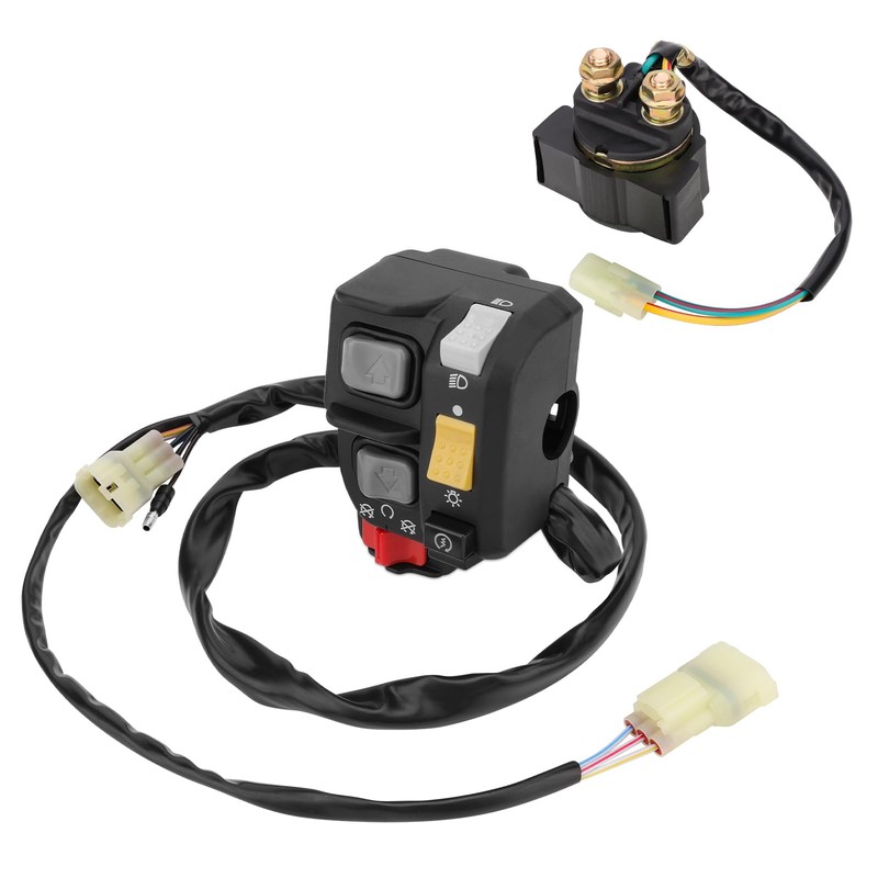 M MATI Handlebar & Starter Relay Switch for Honda Foreman