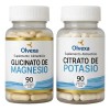 Magnesio Glicinato + Citrato De Potasio Olvexa 180 Caps Sin Sabor