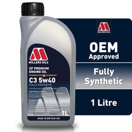 XF Premium C3 5w40 Fully Synthetic Motor Oil, 1 liter