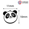 Panda Stamp Too Cute | 11 mm | Ink Pad