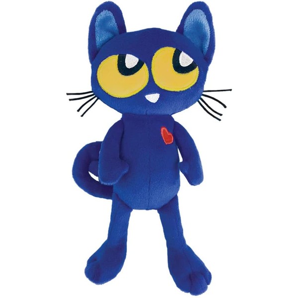 MerryMakers Pete the Kitty Plush Doll, 8.5-Inch