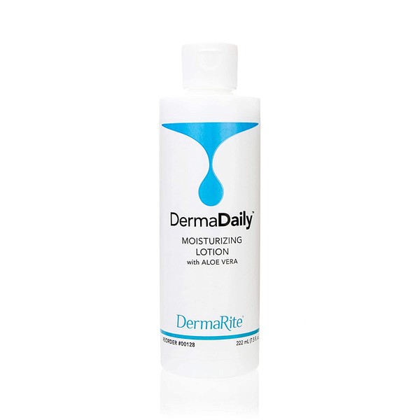DermaDaily Moisturizing Lotion - 2 Pack, 7.5 Oz - Hand and Body Moisturizer- Long-Lasting Protection, No Greasy After Feel, Scented Lotion, with Aloe Vera