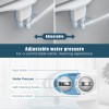 Yasfel Bidet Toilet Attachment Self Cleaning Two Spray Modes Easy