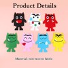 Colour Monster Plush Toys, 7PCS Felt Hand Puppets for Kids
