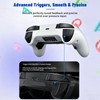 Jersonn Wireless Controller Compatible with PS4/Pro/Slim/PC, with Dual Vibration, 1200mAh