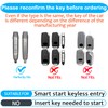 Sindeda for Kia Key Fob Cover with Keychain Soft Full