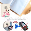 Card Wallet Flamingo Pattern Card Holder Soft PU Leather Credit