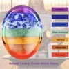 Chakra Worry Stone for Anxiety, 7 Chakra Crystals Healing Stones,