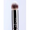 Brocha de Rostro Redondeada MF Cosmetics 1223 Mango Metálico Natural
