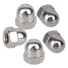RDEXP 304 Stainless Steel Acorn Dome Cap Head Hex Nuts