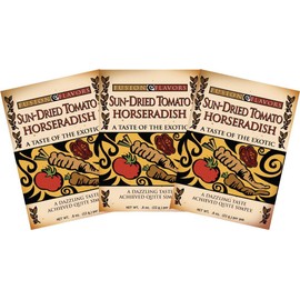Fusion Flavors Dip Seasoning Mixes (Sun-Dried Tomato Horseradish 3 Pack)