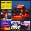Nilight - TL-33 4PCS 3.9 Inch 3 Led Truck Trailer