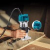 Burkey Router Madera Recortadora Rebajadora 800w 15 Brocas Carburo