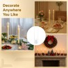10 Sets Glass Hurricane Candle Holders - Crystal Clear Tape