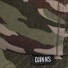 Djinns 6P SB Deconstructed Cross D Cap Baseball Cap Flat