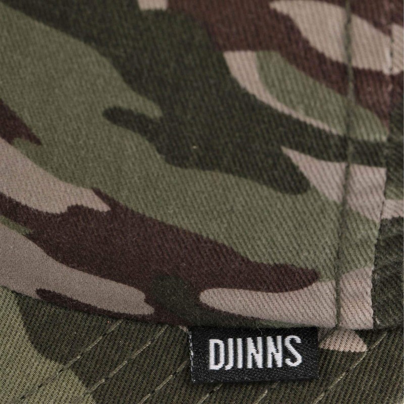 Djinns 6P SB Deconstructed Cross D Cap Baseball Cap Flat
