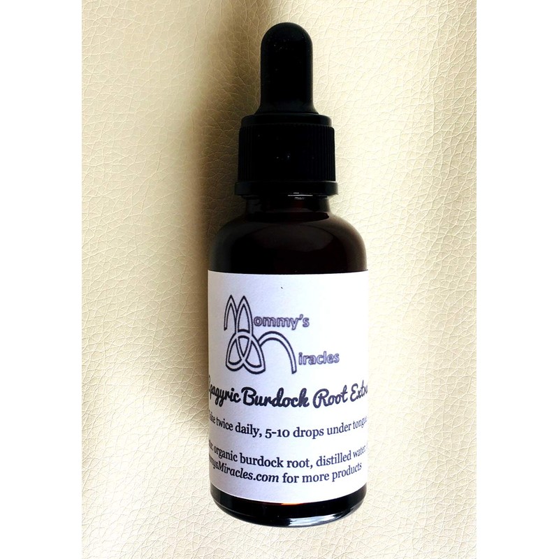 Spagyric Burdock Root Extract- Herbal Tincture (1 oz)