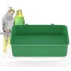 2 PCS Cage Bird Bathtub - ABS Bird Bathtub, Parrot