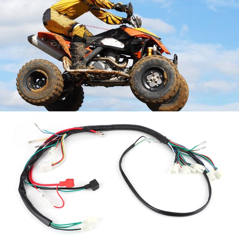 Electric Start Wiring Harness Loom Fit for PIT Trail Quad