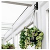 WJUAN 4 Pieces Ceiling Hooks, 10cm Multi-Purpose Stainless Steel Hooks
