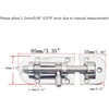 NRC&XRC Marine 316 Stainless Steel Heavy Duty 120mm 4.72"" Long