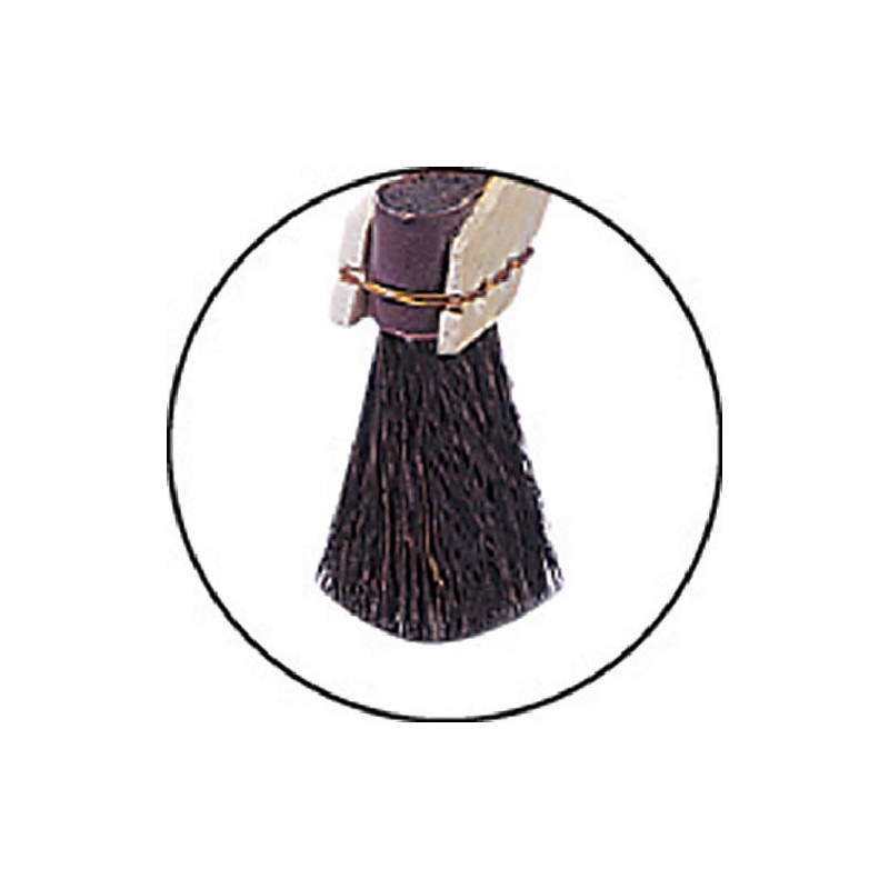 大塚刷毛 ペイント用刷毛 「波」 筋違 黒 8号