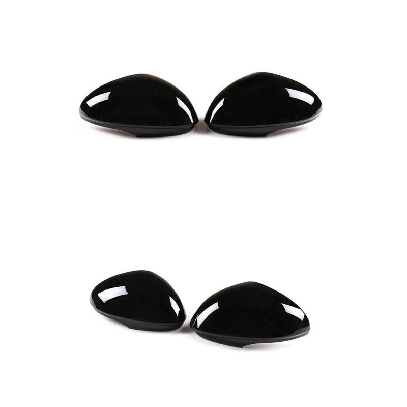 e-power-auto-Trim For Alfa Romeo Giulia 17-22 Black Side Rearview Mirror