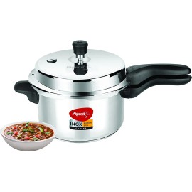Pigeon Pressure Cooker - 5 Quart - Inox Stainless Steel Outer Lid