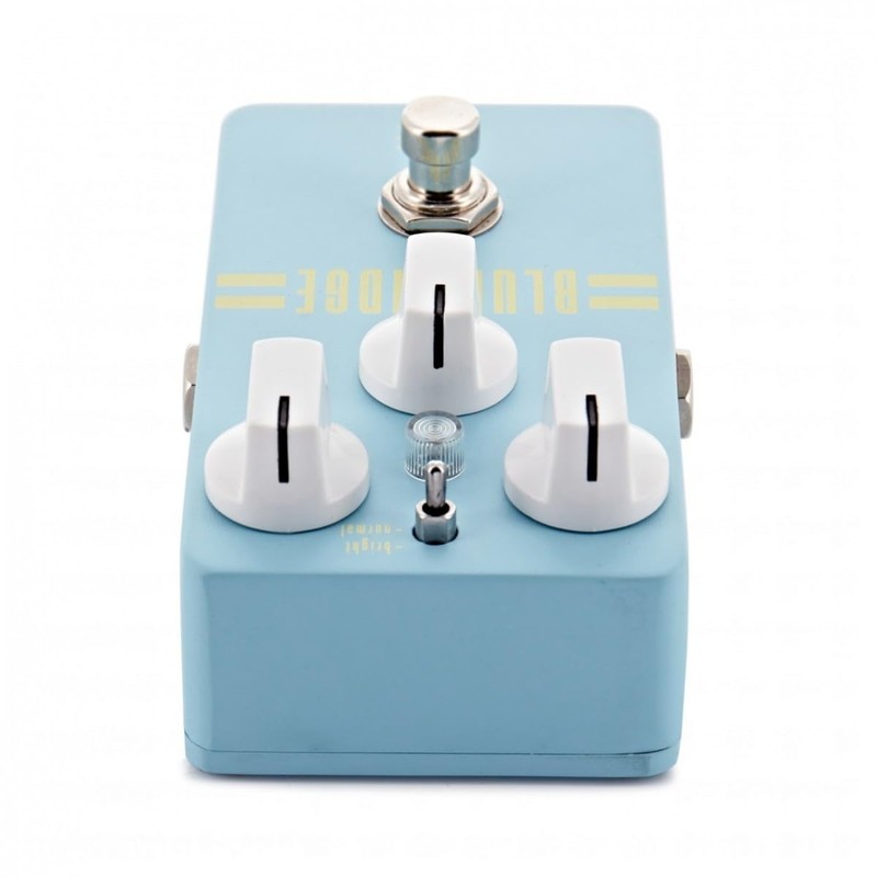Hartwood Blues Overdrive Vintage Guitar Effect Pedal, Blue Ridge